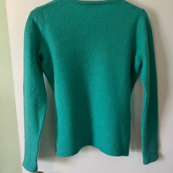 Green Cashmere Sweater 38” chest - Picture 2 of 4